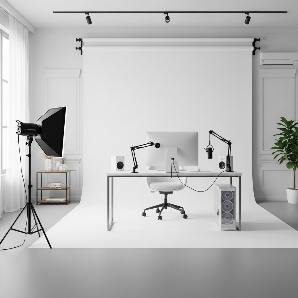 Bộ sưu tập mẫu thiết kế phòng livestream đẹp 2025 1