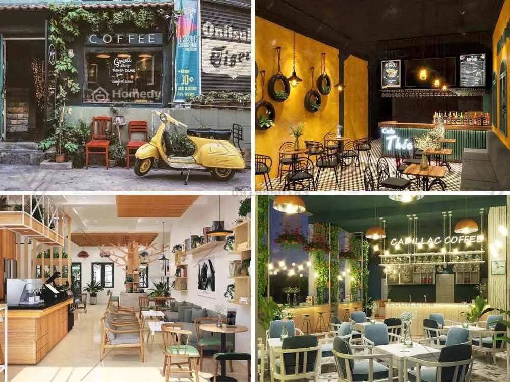 Mẫu quán cafe acoustic mini