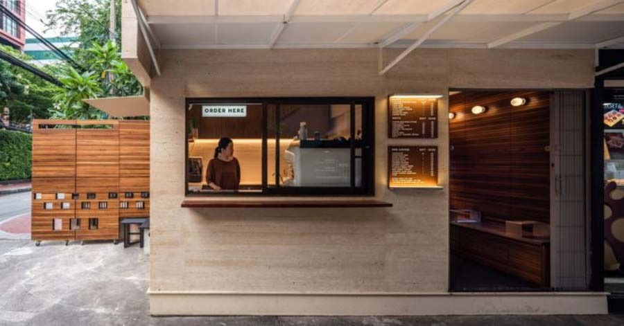 Mẫu thiết kế quán cafe sách nhỏ ấm cúng 2