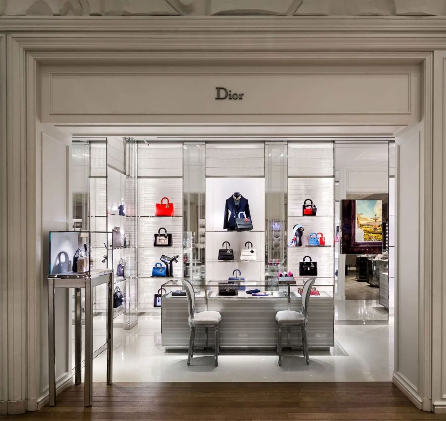 Mẫu thiết kế shop túi xách cao cấp và sang trọng - Mẫu 2 Mẫu thiết kế shop túi xách cao cấp và sang trọng - Mẫu 2