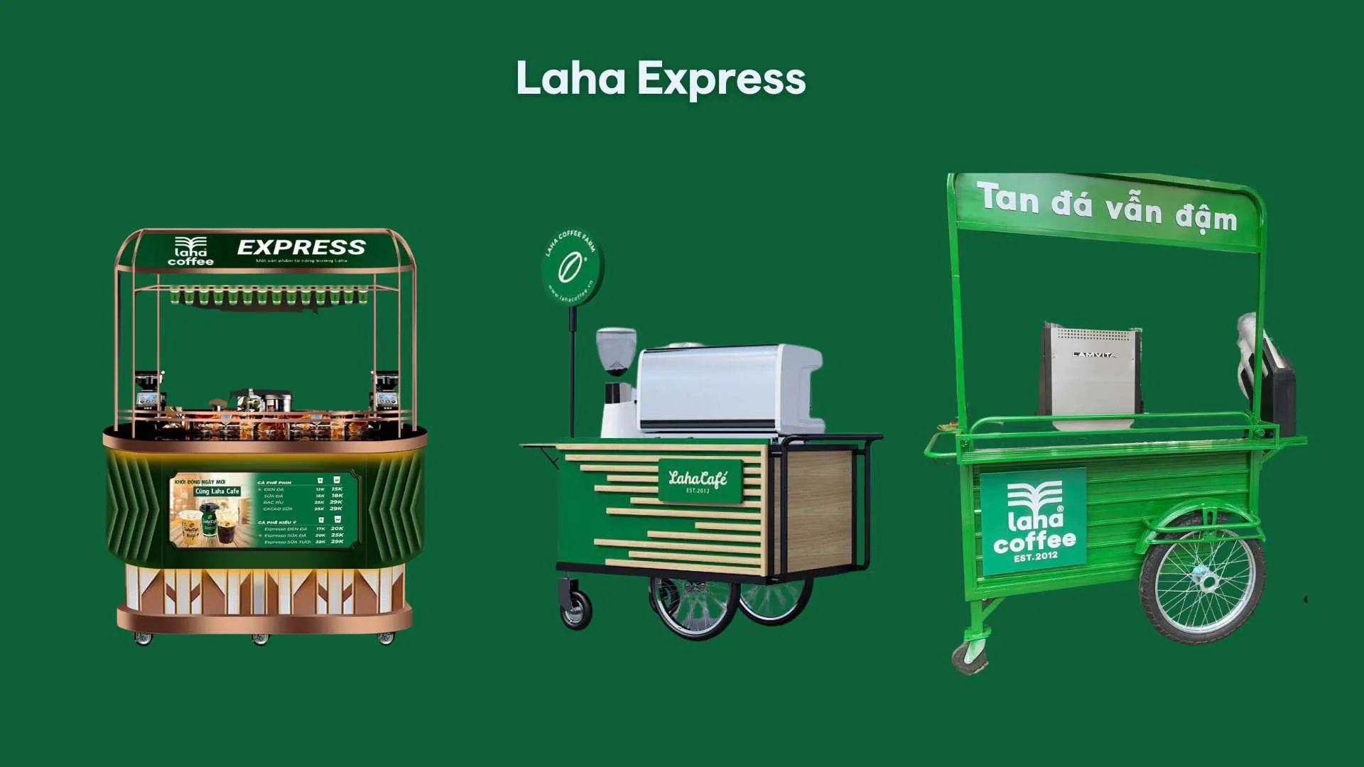Laha Coffee - Thương hiệu nhượng quyền đang dẫn đầu thị trường kinh doanh cà phê mang đi Laha Coffee - Thương hiệu nhượng quyền đang dẫn đầu thị trường kinh doanh cà phê mang đi
