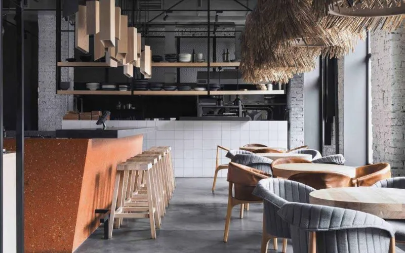 Gợi ý mẫu thiết kế quán cafe 40m2 đẹp, thu hút giới trẻ 6 Gợi ý mẫu thiết kế quán cafe 40m2 đẹp, thu hút giới trẻ 6