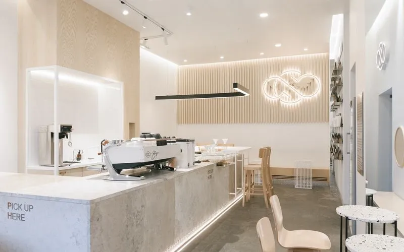 Gợi ý mẫu thiết kế quán cafe 40m2 đẹp, thu hút giới trẻ 6 Gợi ý mẫu thiết kế quán cafe 40m2 đẹp, thu hút giới trẻ 6