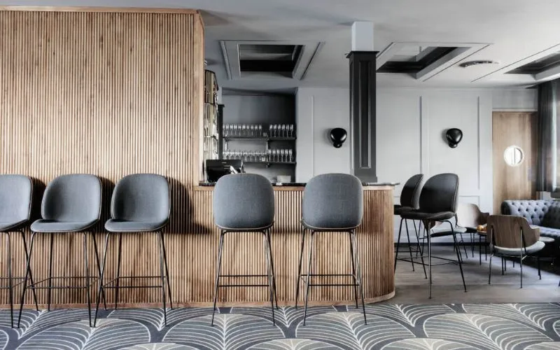 Gợi ý mẫu thiết kế quán cafe 40m2 đẹp, thu hút giới trẻ 8 Gợi ý mẫu thiết kế quán cafe 40m2 đẹp, thu hút giới trẻ 8