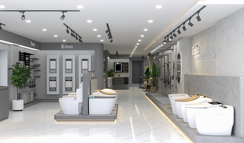 Mẫu showroom trung bình từ 80m2 đến 120m2