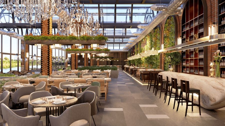 Chi phí mặt bằng thường chiếm khoảng 30% tổng vốn đầu tư  mở nhà hàng