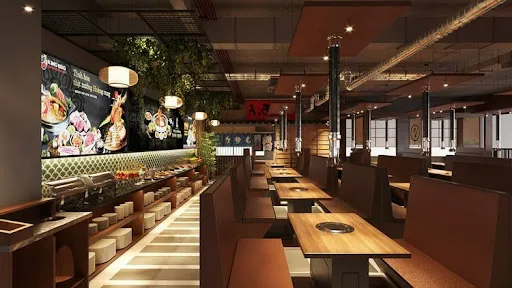 Gia Long Adv sưu tầm một số mẫu thiết kế nhà hàng BBQ đẹp để bạn tham khảo 2