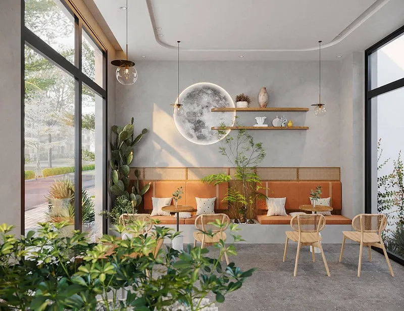 Nguyên tắc thiết kế quán cafe 15m2 hiệu quả và tăng doanh thu