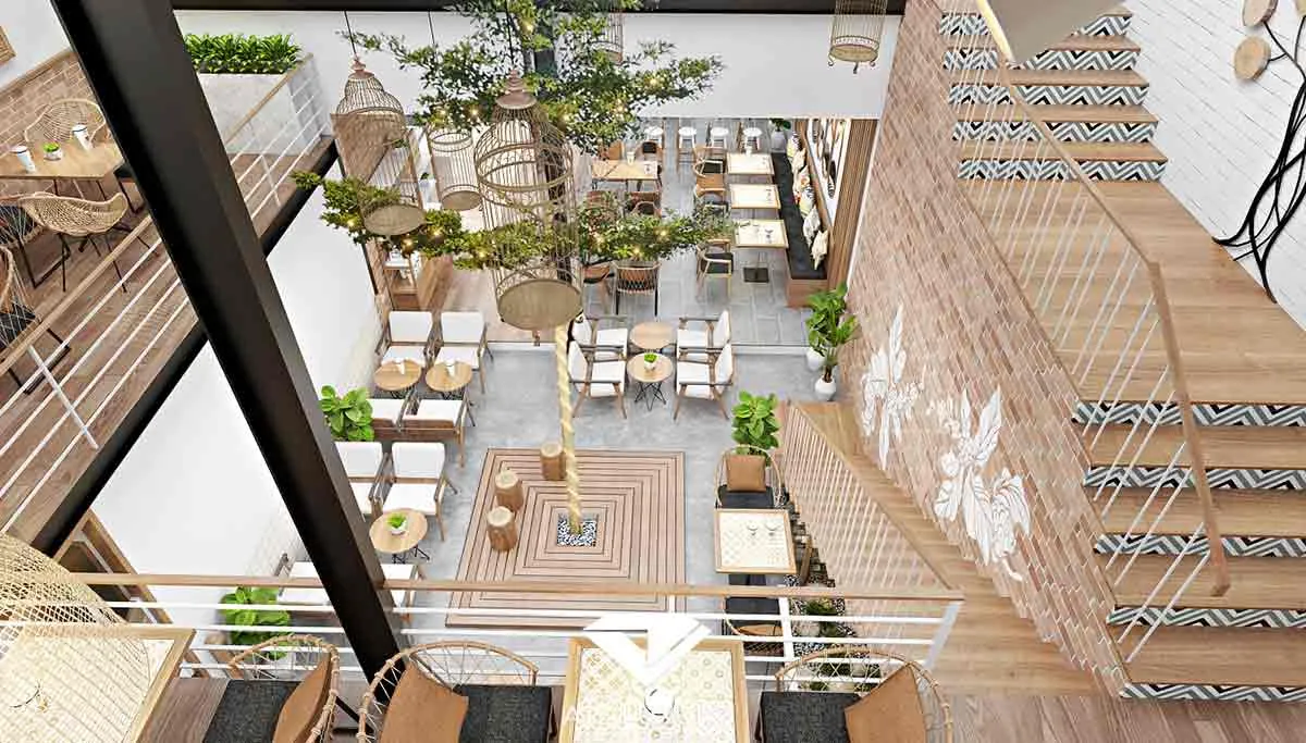 Một số mẫu thiết kế quán cafe mặt tiền 6m cụ thể Gia Long Adv đã sưu tầm để bạn tham khảo và áp dụng 5 Một số mẫu thiết kế quán cafe mặt tiền 6m cụ thể Gia Long Adv đã sưu tầm để bạn tham khảo và áp dụng 5