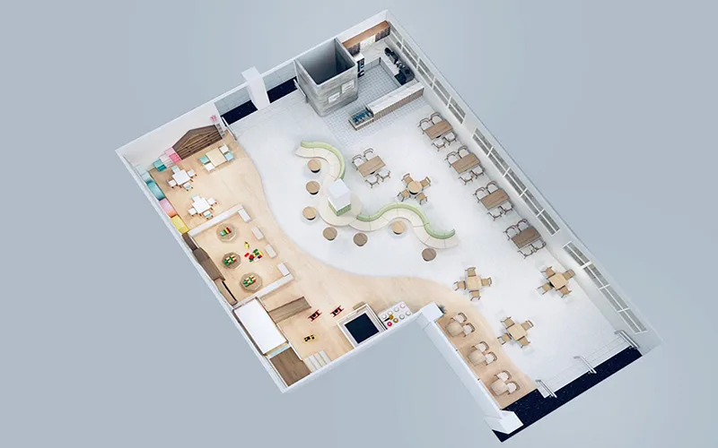 Những lưu ý quan trọng khi thiết kế quán trà sữa nhà ống Những lưu ý quan trọng khi thiết kế quán trà sữa nhà ống