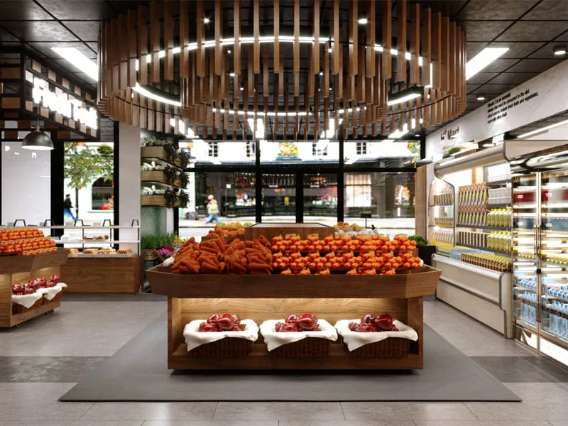 Bộ sưu tập 20+ mẫu thiết kế siêu thị mini 200m2 đẹp 5