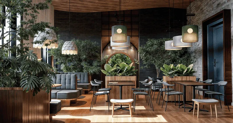 Xu hướng thiết kế quán cafe với không gian xanh đang trở thành liều thuốc Xu hướng thiết kế quán cafe với không gian xanh đang trở thành liều thuốc