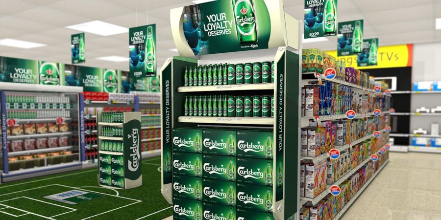 Phân khu hàng hóa rõ ràng là cách trưng bày hàng hóa trong siêu thị giúp khách dễ tìm nhất