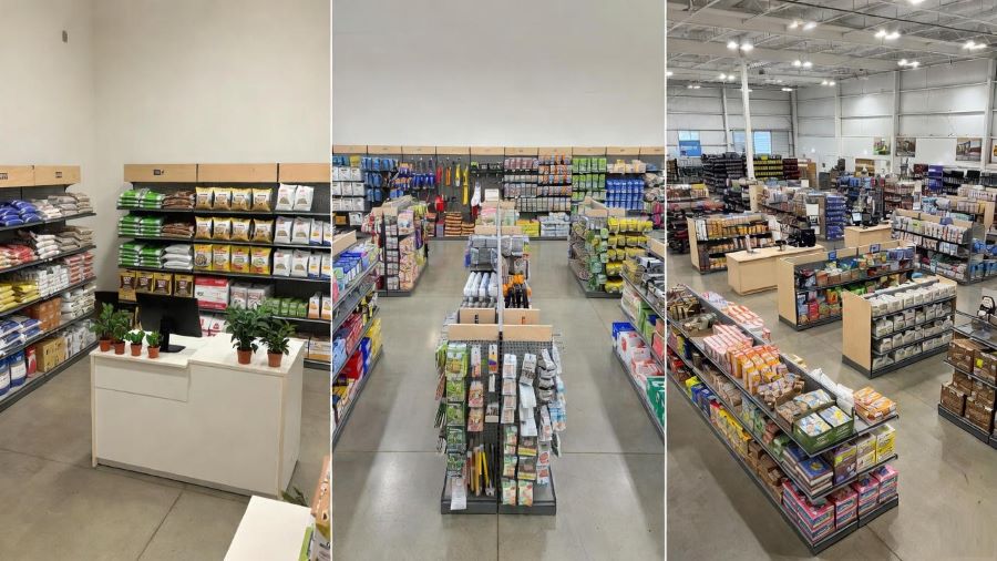 Tổng hợp mẫu thiết kế cửa hàng vật tư nông nghiệp