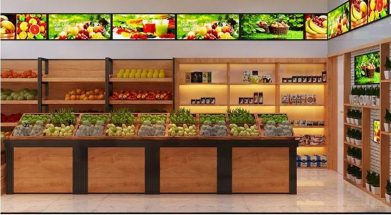 Mẫu thiết kế cửa hàng vật tư nông nghiệp nhỏ 30-50m2