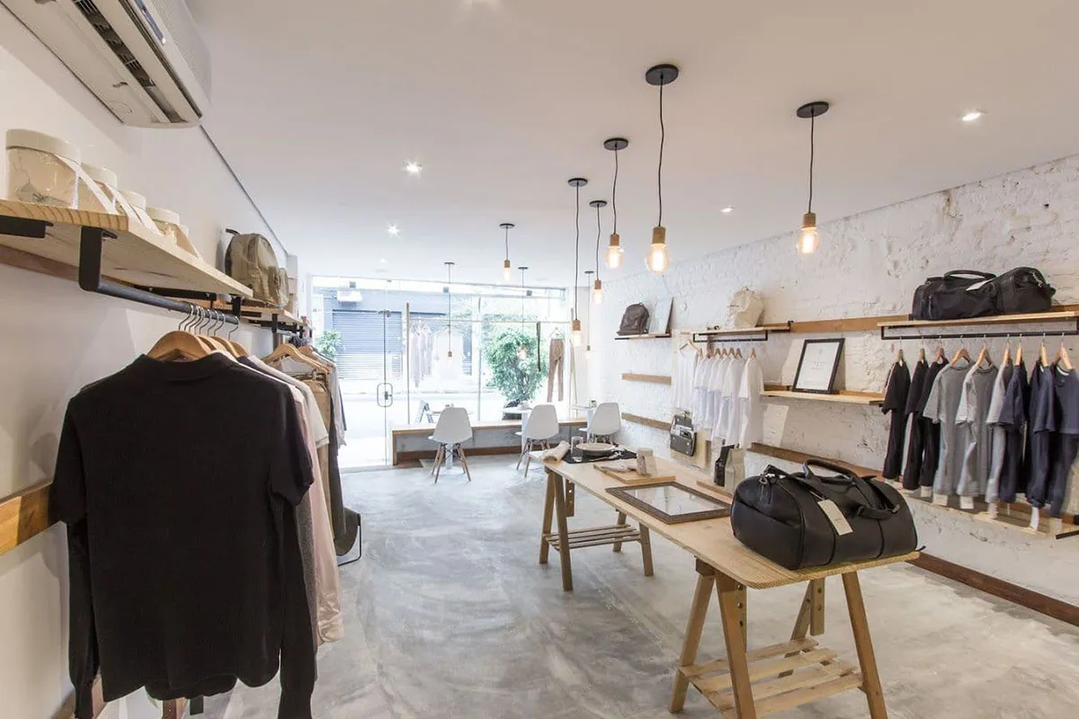 Gia Long giới thiệu vài mẫu thiết kế shop quần áo nhỏ 10m2 để bạn tham khảo thêm 1