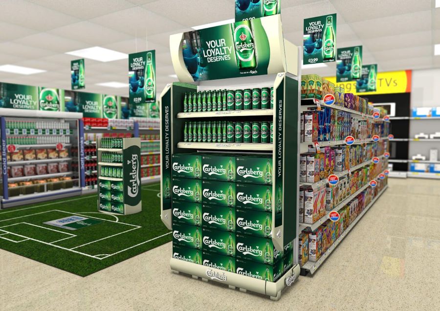 Gia Long gợi ý một số mẫu thiết kế siêu thị mini 100m2 đẹp và tối ưu chi phí 3