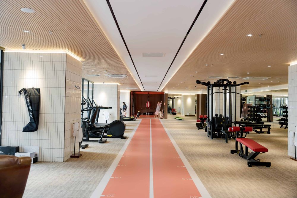 Các mẫu thiết kế phòng tập gym phổ biến hiện nay - Mẫu 4