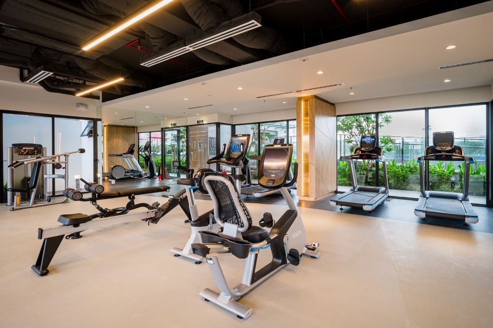 Các mẫu thiết kế phòng tập gym phổ biến hiện nay - Mẫu 8