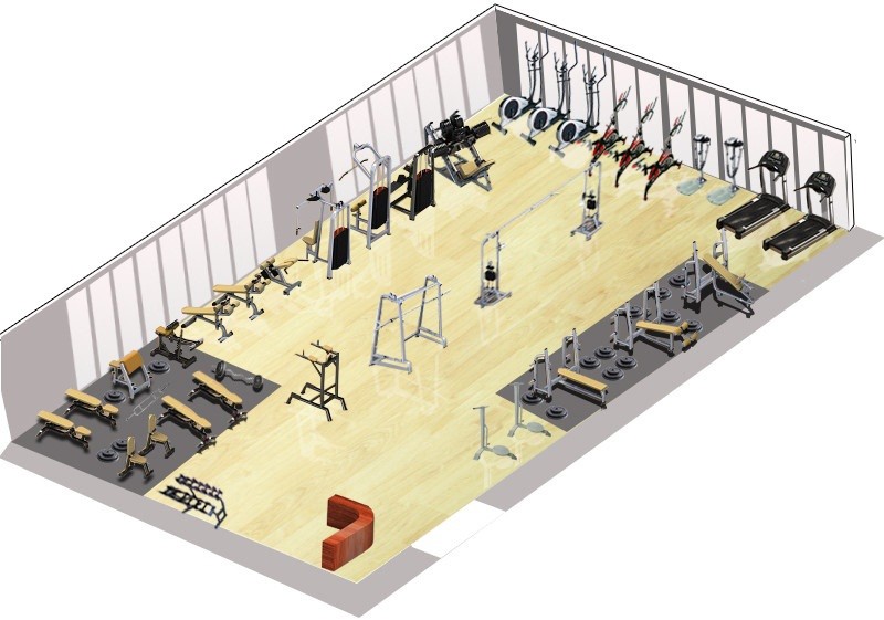 Mẫu hướng dẫn thiết kế phòng tập gym tại nhà