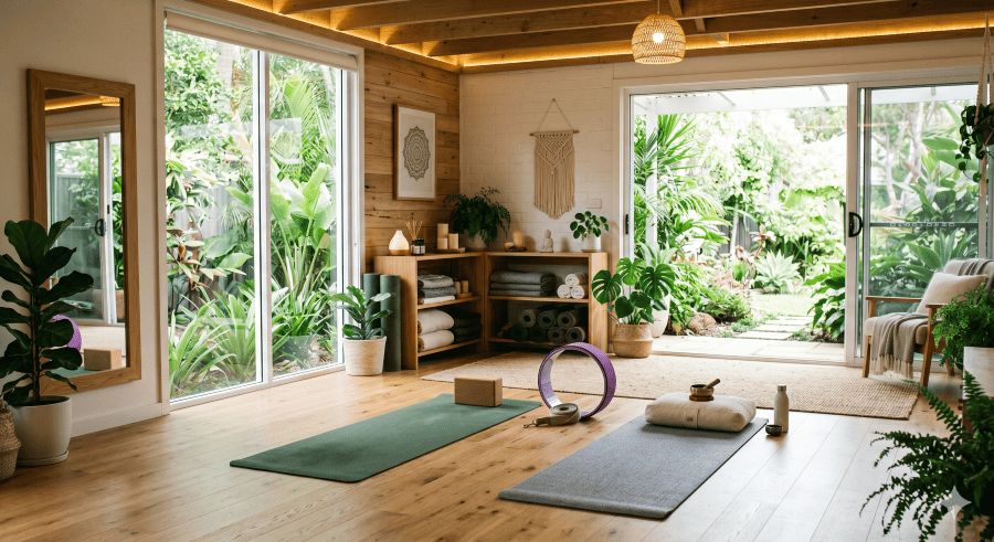 Hướng dẫn cách thiết kế phòng tập yoga từng bước từ A - Z Hướng dẫn cách thiết kế phòng tập yoga từng bước từ A - Z