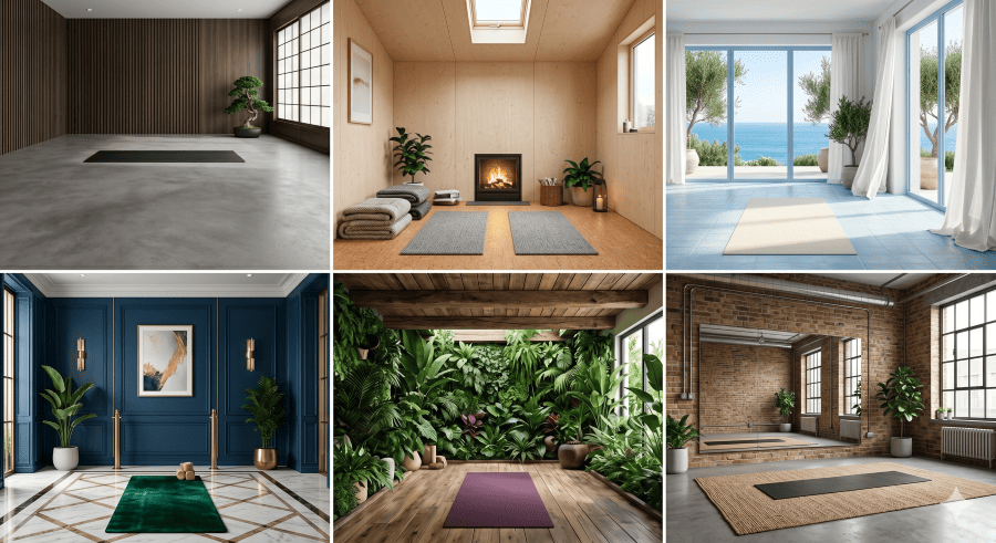 Thiết kế không gian và lựa chọn nội thất để thiết kế phòng tập yoga tại nhà Thiết kế không gian và lựa chọn nội thất để thiết kế phòng tập yoga tại nhà