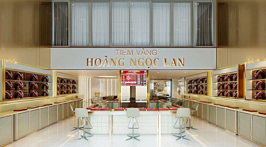 100+ mẫu thiết kế tiệm vàng đẹp, cửa hàng trang sức 3