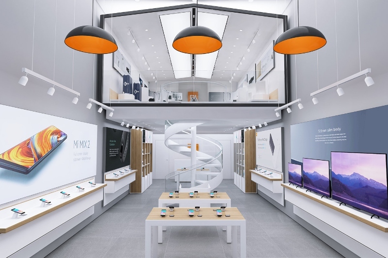 Tổng hợp mẫu thiết kế showroom máy tính dưới 70m2 - 10