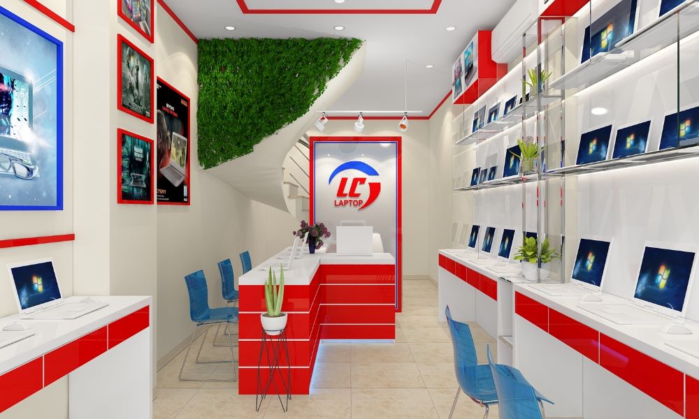 Tổng hợp mẫu thiết kế showroom máy tính dưới 70m2 - 6