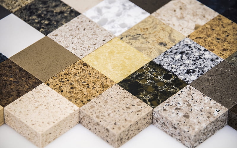 Nhóm vật liệu đá phổ biến trong vật liệu nội thất