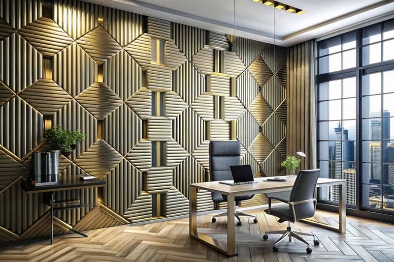 Ứng dụng vật liệu ốp tường nội thất cho từng khu vực chức năng