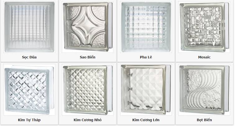 Nhóm vật liệu truyền thống (Gạch, Kính, Giấy dán tường)