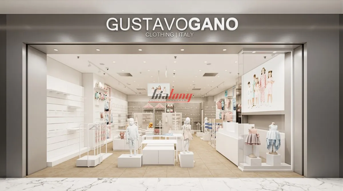 Cửa hàng quần áo GUSTAVOGANO được Gia Long thiết kế thi công showrom Hà Nội Cửa hàng quần áo GUSTAVOGANO được Gia Long thiết kế thi công showrom Hà Nội