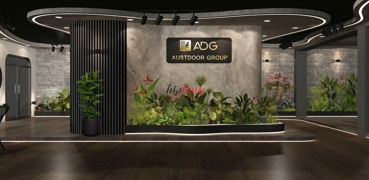 Showroom ADG - Austdoor Group được Gia Long thiết kế thi công showrom Hà Nội Showroom ADG - Austdoor Group được Gia Long thiết kế thi công showrom Hà Nội