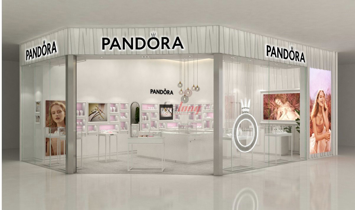 Pandora - Showroom thiết kế thi công bởi Gia Long
