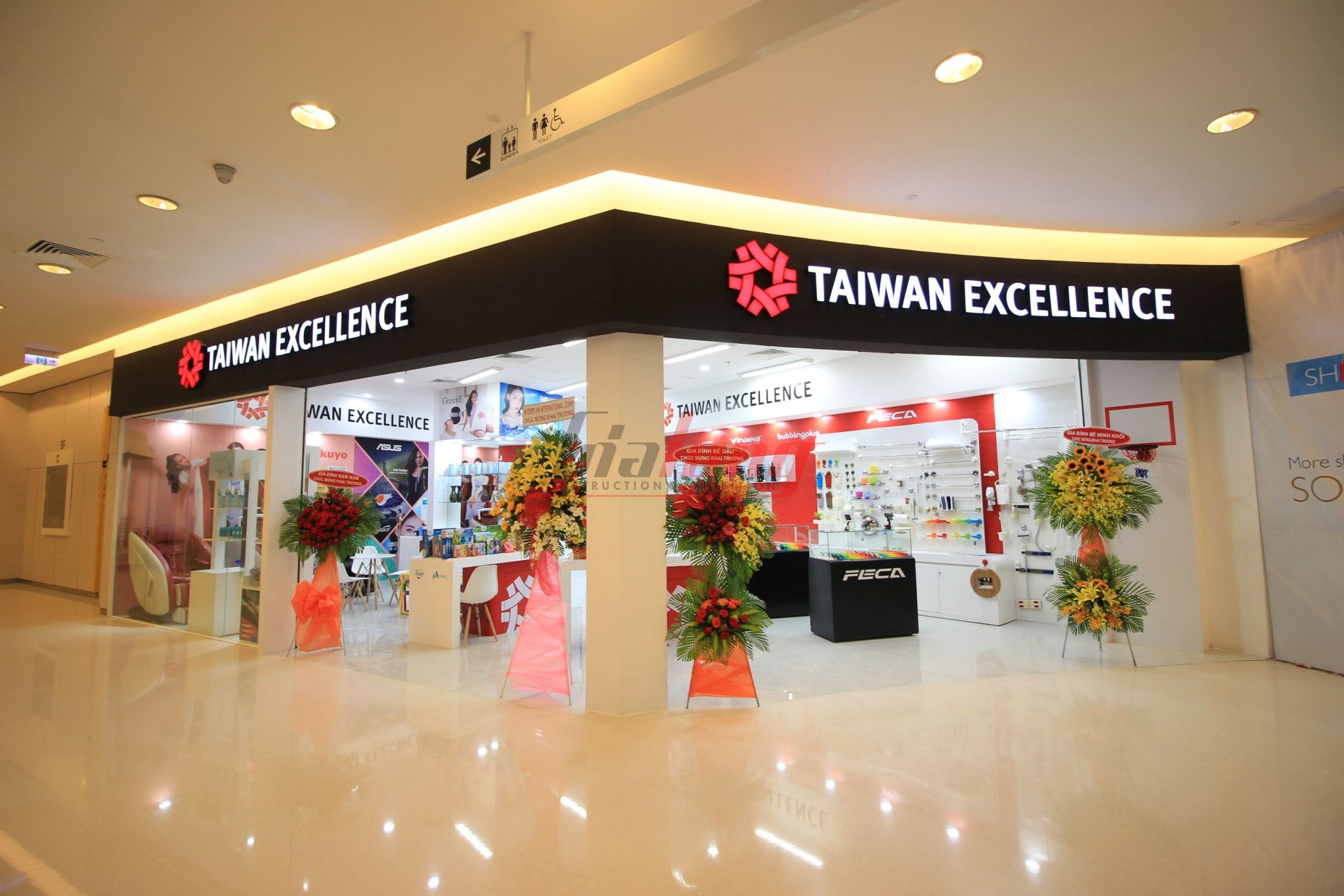 Taiwan Excellence - Showroom được thi công hoàn thiện bởi Gia Long - Showroom was successfully completed by Gia Long