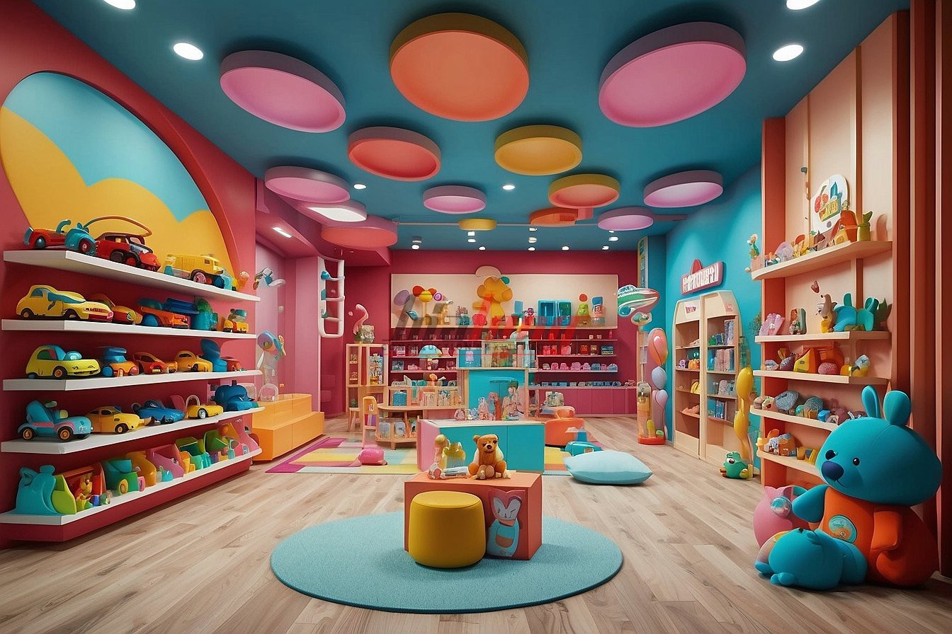 Kid Shop - Thiết kế thi công showroom đồ trẻ em - Design and construction of children's showroom