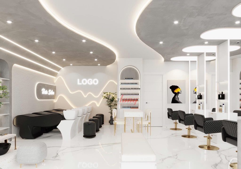 Salon - Thiết kế thi công showroom Thẩm mỹ viện