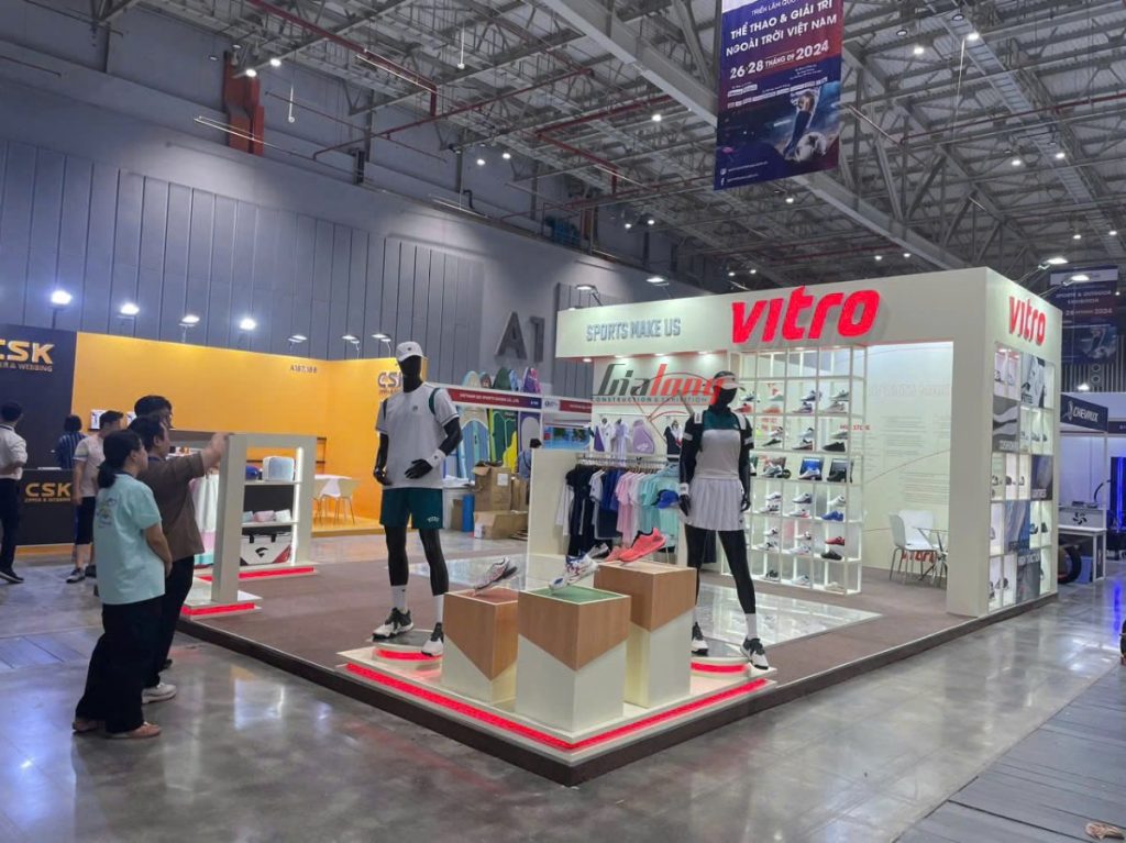 Vietnam Sport Show - Thiết kế thi công gian hàng Vitro