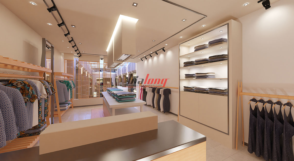 Shop quần áo - Thi công hoàn thiện shop quần áo - Clothing shop - Complete construction of clothing shop