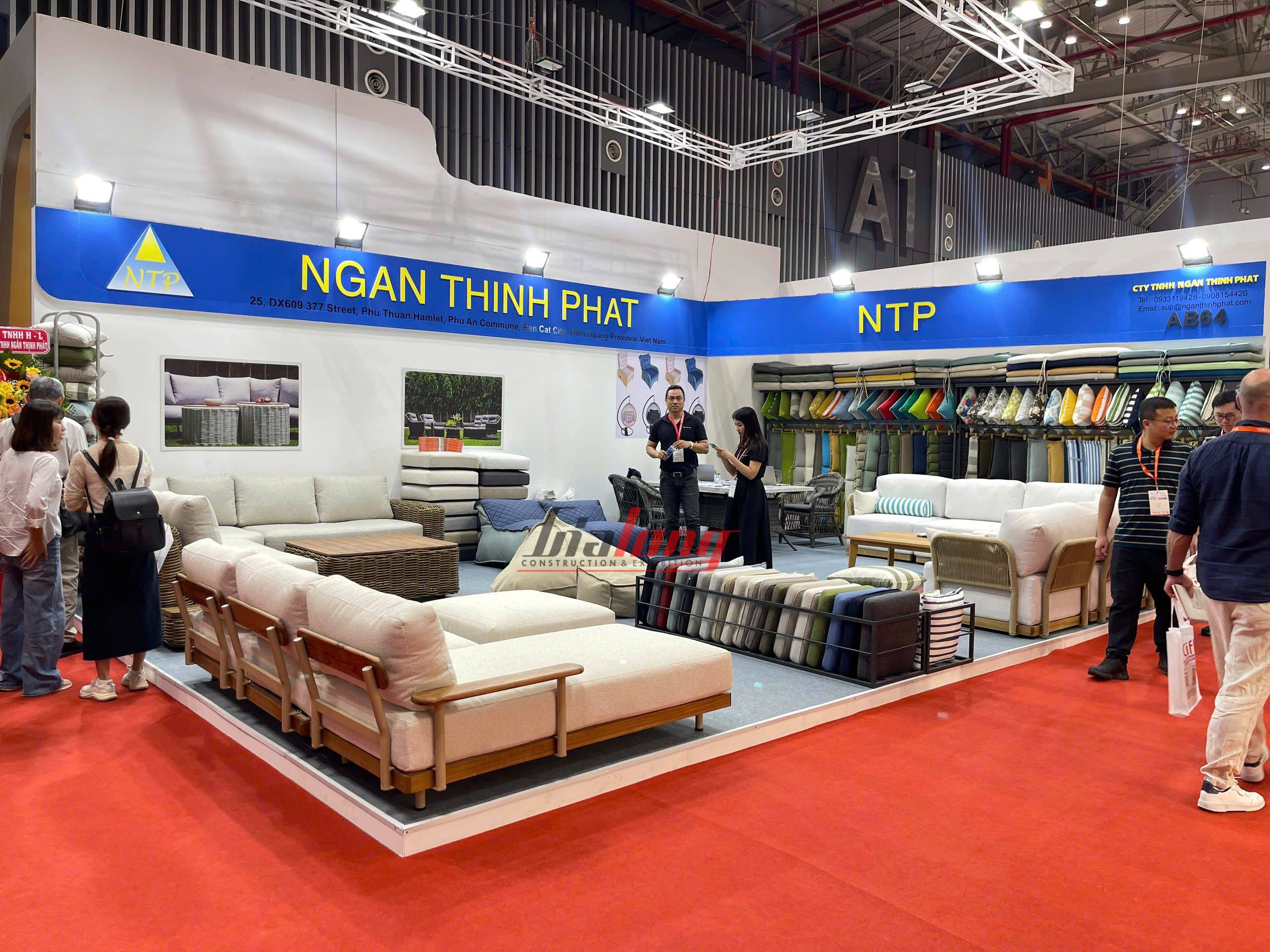 ViFa 2025 - Thiết kế thi công cụm gian hàng Tân Định, Fine Scandinavia, Ngân Thịnh Phát, Habitus, DTC - Design and construction of booth clusters Tan Dinh, Fine Scandinavia, Ngan Thinh Phat, Habitus, DTC