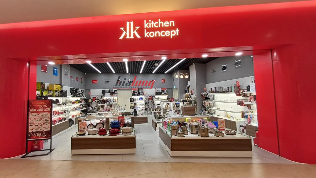 Kitchen Koncept - Showroom được thi công hoàn thiện bởi Gia Long