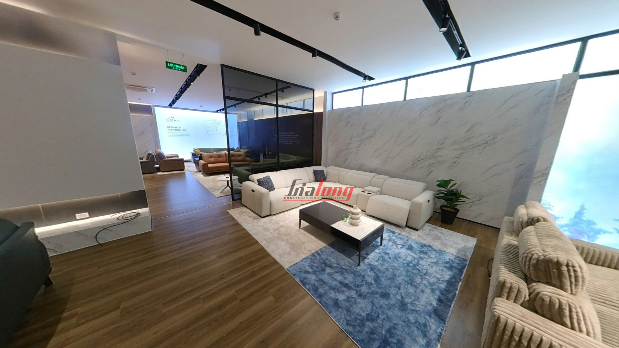 HTL - Showroom được thi công hoàn thiện bởi Gia Long - HTL - Showroom completed by Gia Long