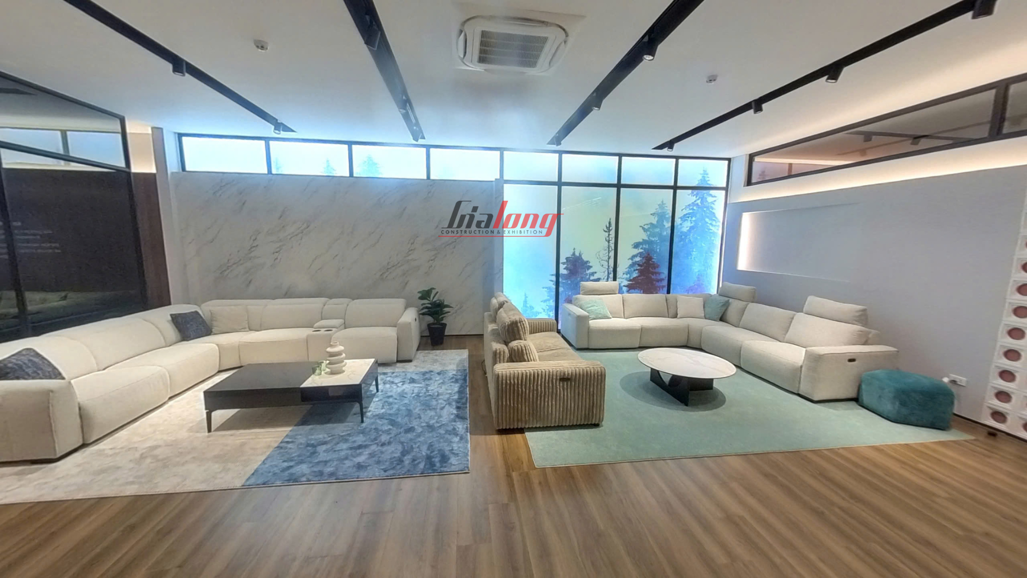 HTL - Showroom được thi công hoàn thiện bởi Gia Long - HTL - Showroom completed by Gia Long