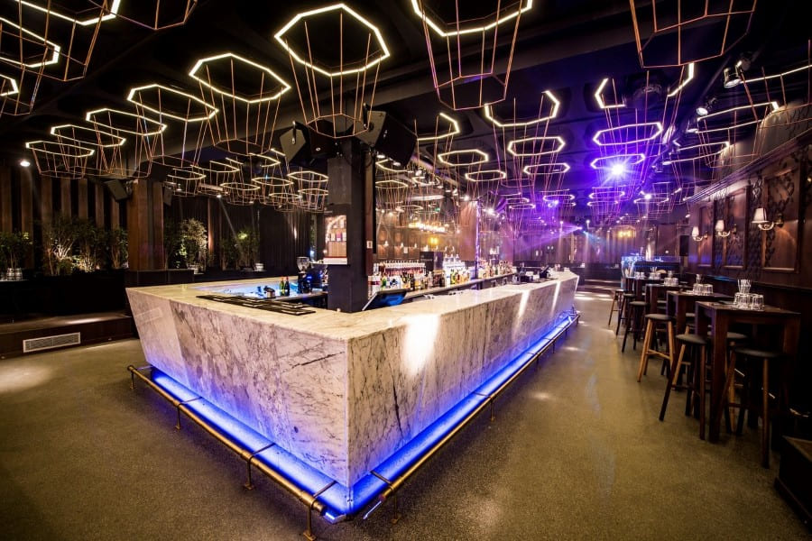 thiết kế quán cafe dj