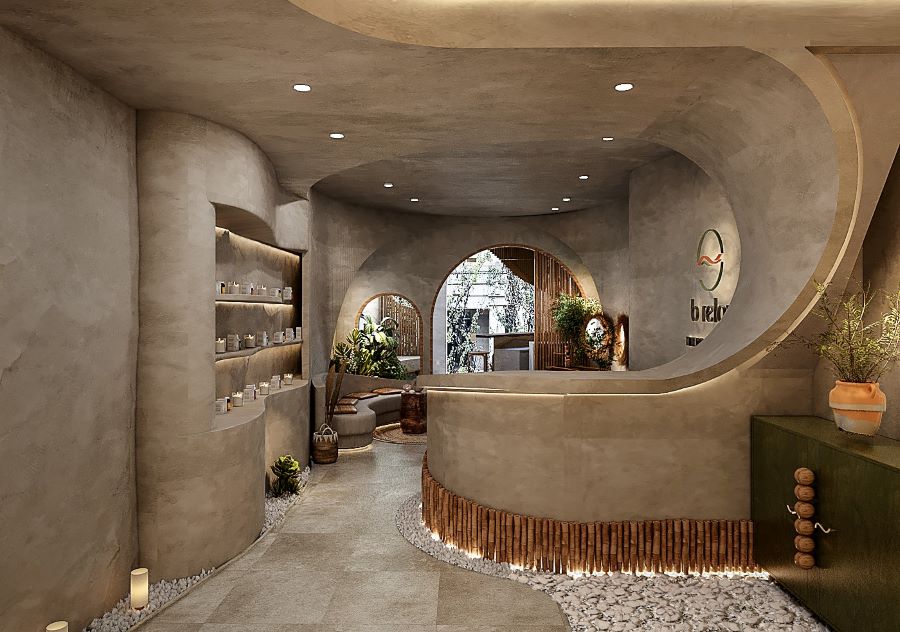 thiết kế spa 30m2