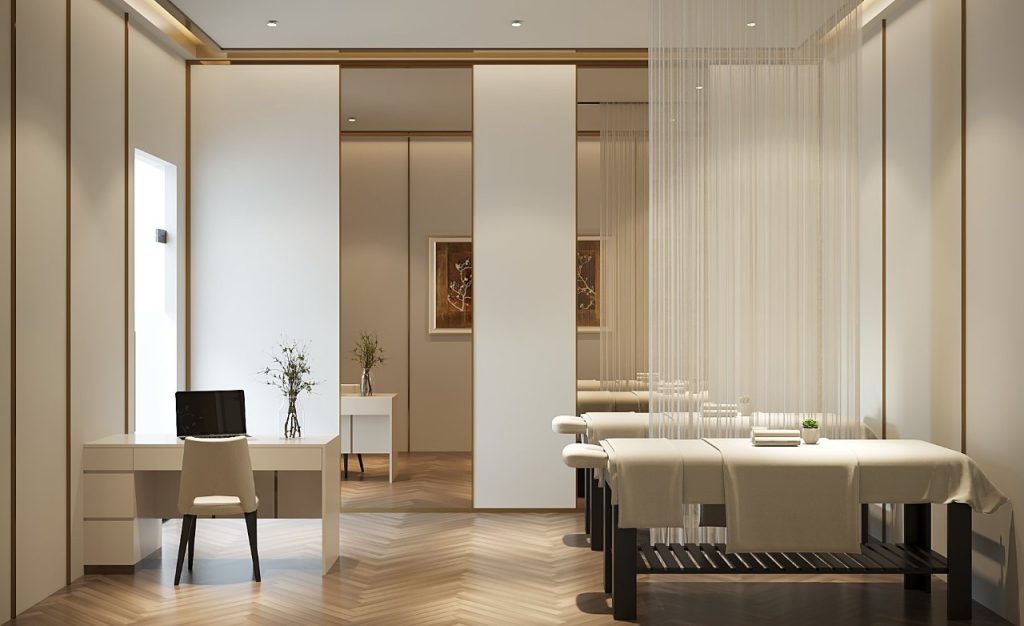 thiết kế spa hiện đại