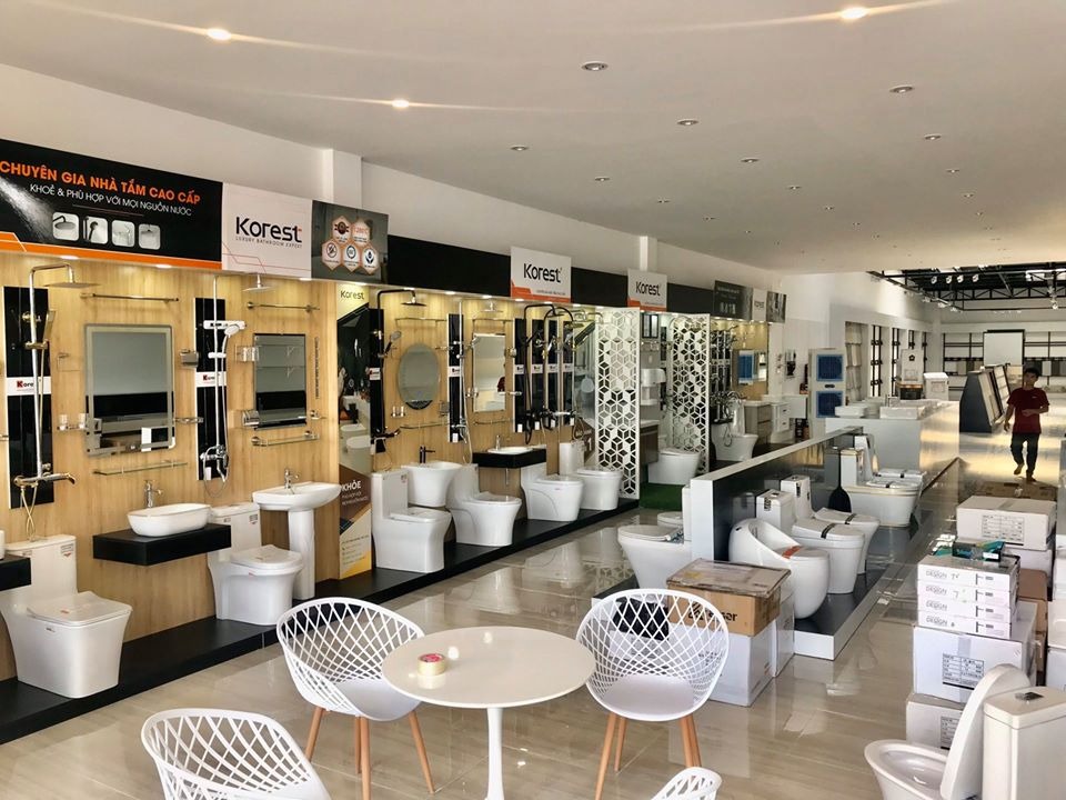 thiết kế cửa hàng điện nước
