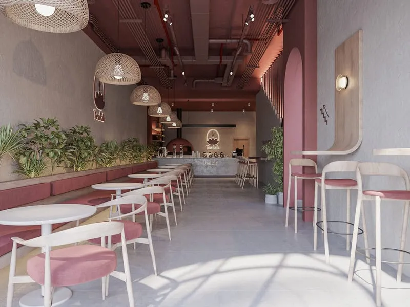 Gợi ý 25+ mẫu thiết kế quán trà sữa 50m2 hiện đại