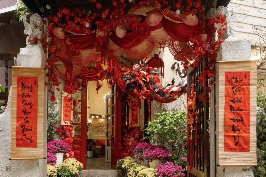 Gợi ý trang trí tết quán cafe 2026